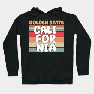 Golden State California Retro Hoodie